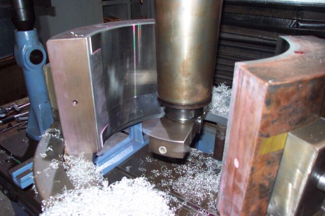 Machining - Thrust pad